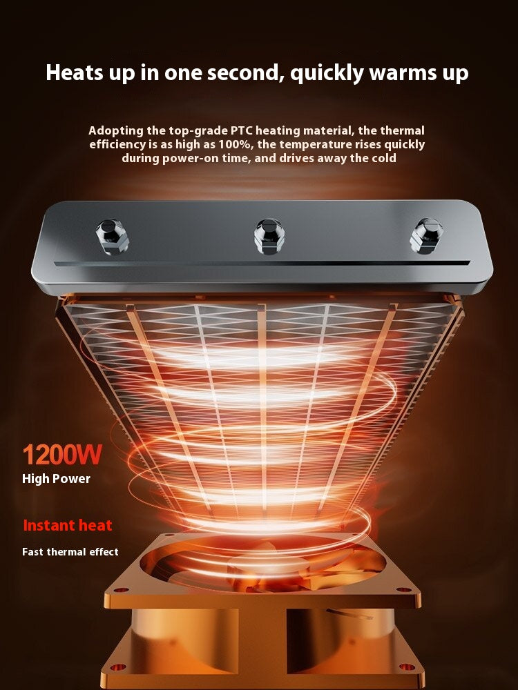 1200W 2-in-1 Efficient Room Heater & Humidifier — Warm & Comfortable All Season